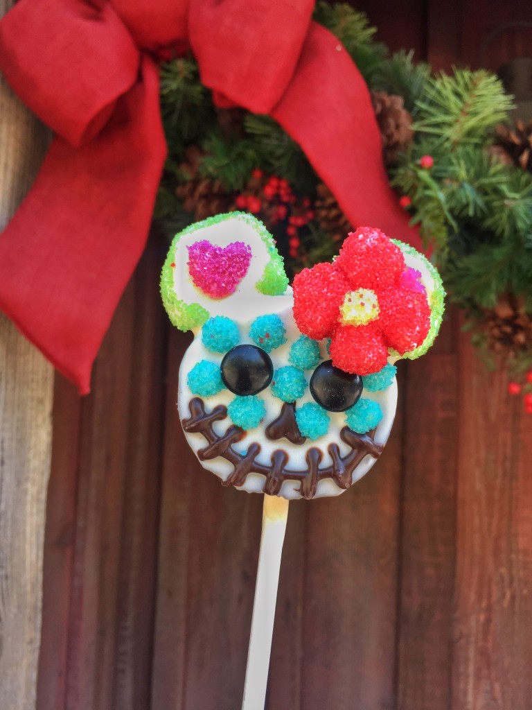 Minnie Mouse Dia de Los Muertos Cake Pop from Pooh Corner