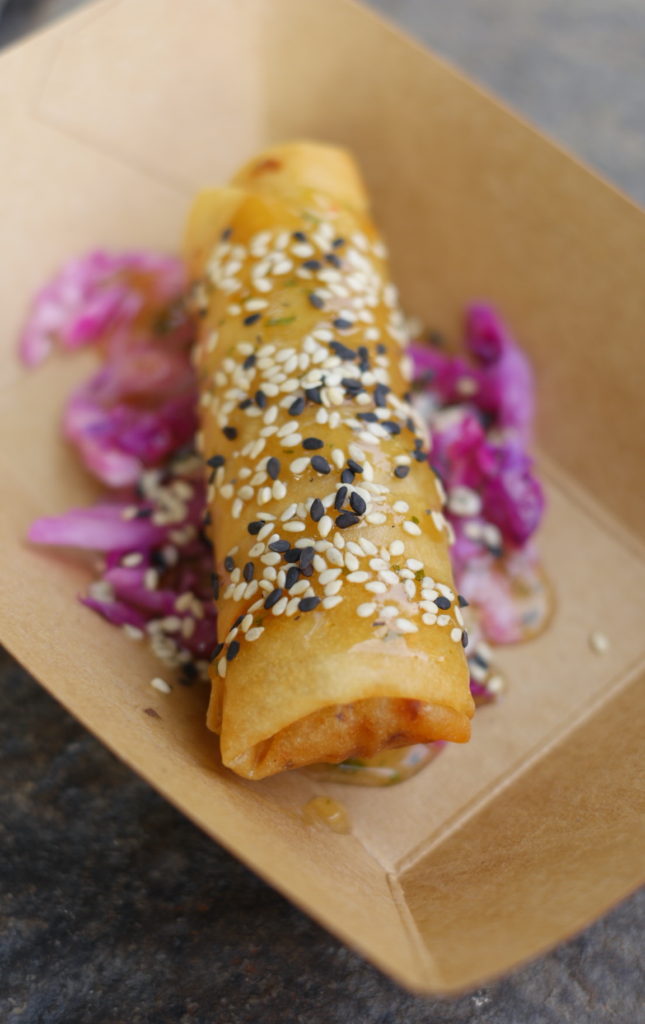 Smoked Duck Spring Roll from Good Fortune's Feast